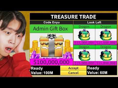 Trading Admin Gift Box in Blox Fruits