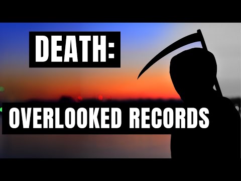 What death records are you missing?