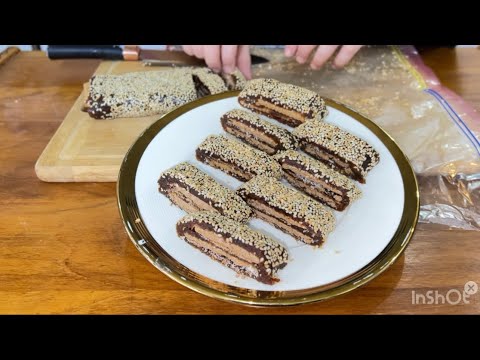 الطيب حلا بدون فرن بدون طحين بدون بيض بدون سكر أكو بعد أطيب منه