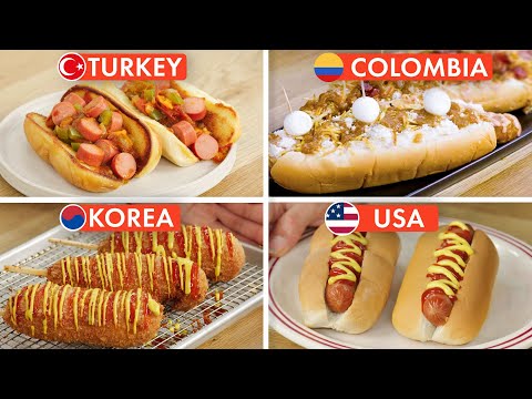 13 Chefs From 13 Countries Make Hot Dogs | Epicurious