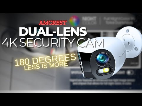 Dual-Lens 180 degrees POE IP Camera || The Perfect Budget Security Camera