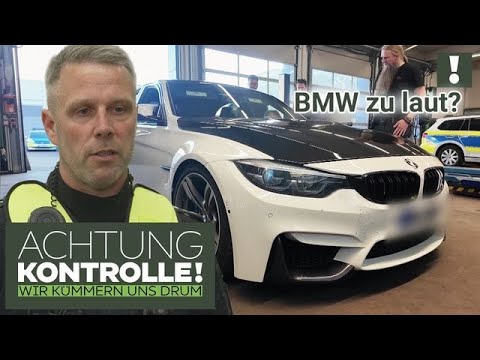 "Typisches POSER-GEHABE!" PKW mit lauten FEHLZÜNDUNGEN auf der HEBEBÜHNE! | Achtung Kontrolle