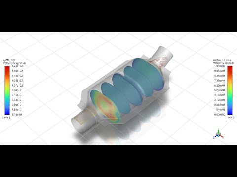 Modeling Flow Through Porous Media – Part 3: Postprocessing Results in Ansys Fluent