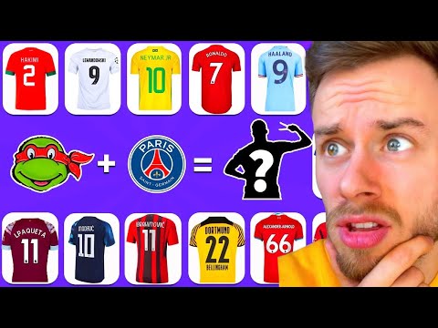 Kannst DU den SPIELER an EMOJI + TRIKOT + LIED erraten? 👀🧐