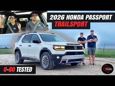 Is Honda Passport TRAILSPORT BETTER Than 4Runner?