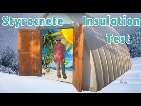 Why I Will Never Live in a NORMAL Home AGAIN! Insulation Test!!