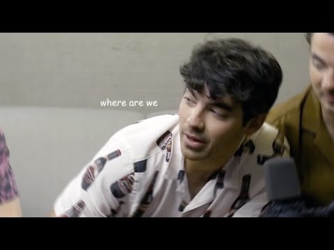 joe jonas being chaotic for six minutes