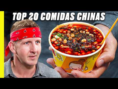 ¡Tienes que probarlo antes de morir!! Comida callejera de Sichuan, China!!