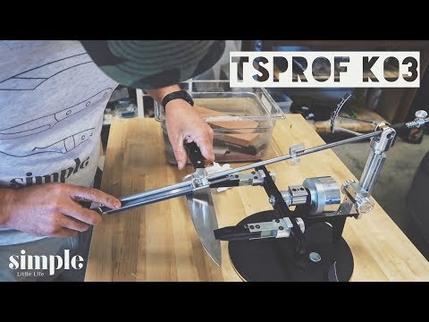 The TSPROF K03 Knife Sharpener - This thing is sweet!