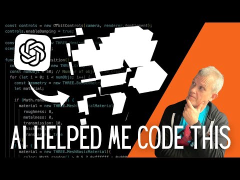 How to Code Art with AI #threejs