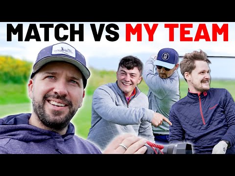 MY TEAM challenged me to a 9 Hole Match!