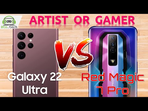 Artist or Gamer – Samsung Galaxy S22 Ultra VS Redmagic 7