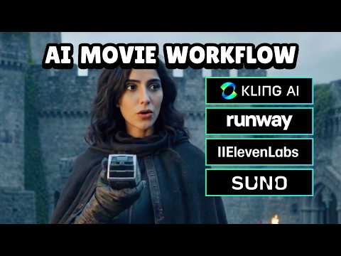 How I Made a Time Travel Movie with Kling, Runway Act-One, ElevenLabs, & Suno | AI Workflow Tutorial