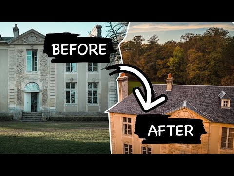 TIMELAPSE 365 DAYS : RENOVATING AN ABANDONED FRENCH CHATEAU