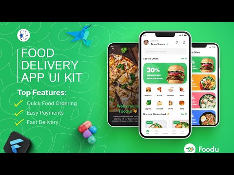 The #1 Flutter Food Delivery App UI Overview | Food App Source Code
