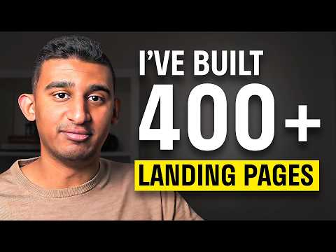 I’ve built 400+ landing pages and learned this...