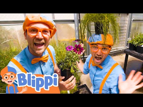 Look At These Colorful Plants! πͺ΄πΊ | BEST OF BLIPPI TOYS | Educational Videos for Kids
