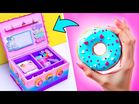 3 GENIUS Desk DIYs to Tidy Up in Style! 😍 DIY | Slick Slime Sam’s Maker World