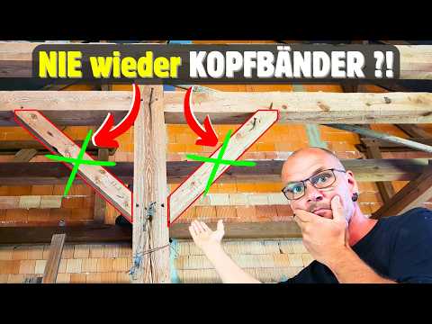 Carport OHNE KOPFBÄNDER selber bauen !?
