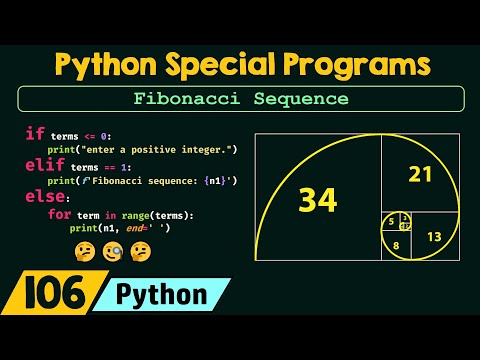 Python Special Programs - Fibonacci Sequence