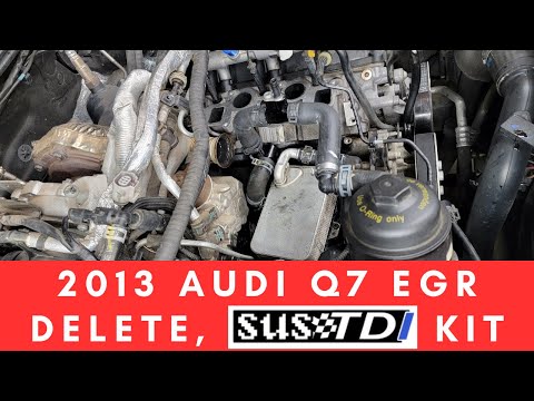 2013-2015 Audi Q7 & Porsche Cayenne V6 3.0 TDI EGR Delete, SUSTDI Kit