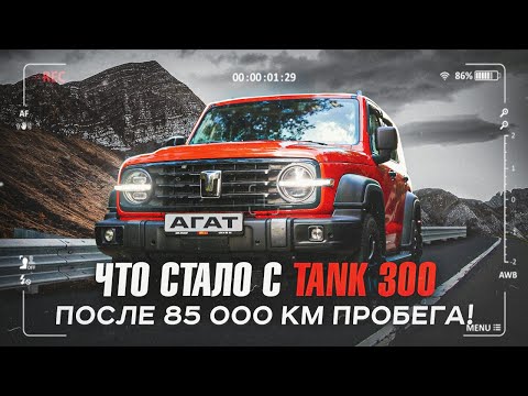 TANK 300. Understanding the reliability of the model. Engine condition after 85,000 kilometers.