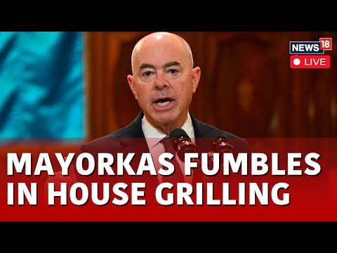 Alejandro Mayorkas Live | Mayorkas Fumbles For Answers In Impeachment Trial LIVE | U.S. News | N18L