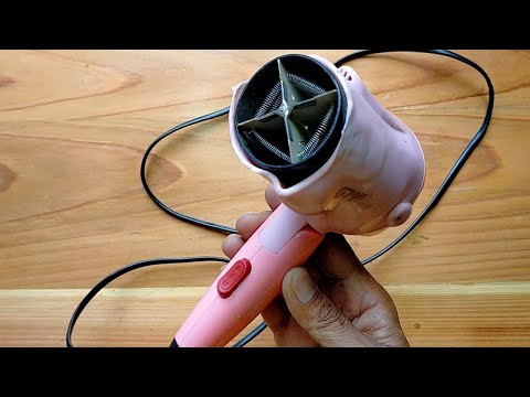 3 Ideas for Using a Damaged Hairdryer