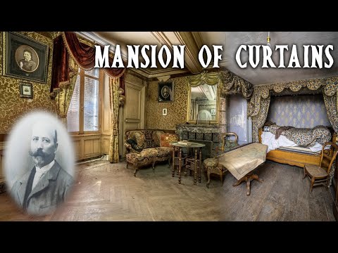 The Abandoned Mansion of Curtains in a French city | Story of a Cotton Textile Family Business