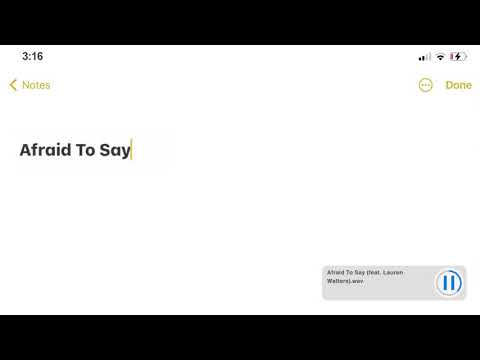 Justin Bieber - Afraid To Say (feat. Lauren Walters)