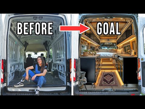 I Turned My VAN Into a TINY HOME | Full Build Start-to-Finish