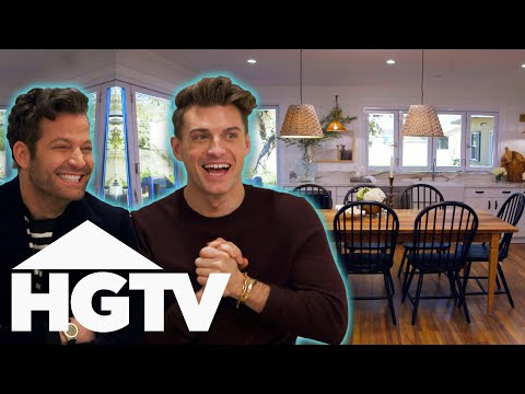 Nate & Jeremiah Give A Modern Beach Barn Style To A Dysfunctional Space | Nate & Jeremiah By Design