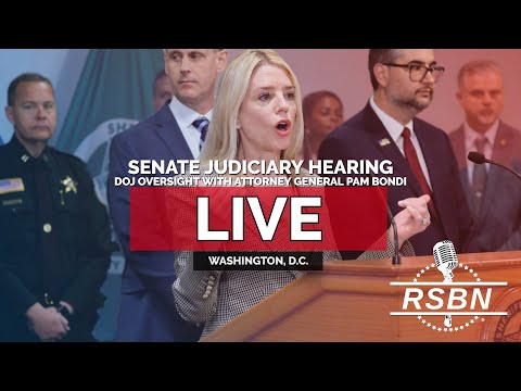 LIVE REPLAY: Senate Judiciary Hearing on DOJ Oversight With AG Pam Bondi - 10/7/25