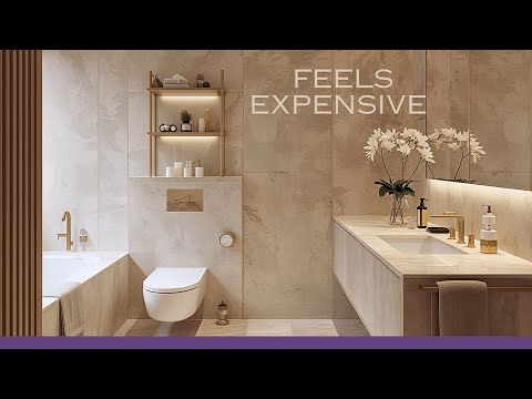 Why These Small Bathrooms Always Feel Expensive?