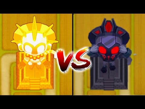 MAX Dark Vengeful Monkey Temple Vs. True Sun God Temple! (Bloons TD 6)
