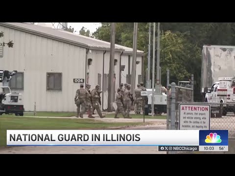 Hundreds of National Guard members deployed in Chicago area