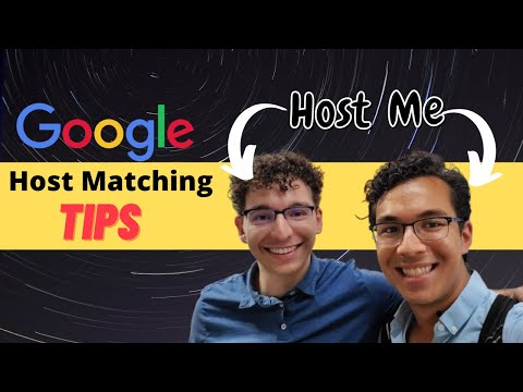 Google Host Matching Tips | 2022 SWE Google Internships