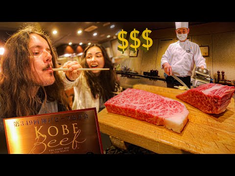 la CARNE di KOBE COSTA MENO! 🥩 Filetto di Wagyu A5 in Giappone 🇯🇵