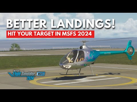 Better Helicopter Landings in MSFS 2024 | Smoother Touchdowns with This One Technique!
