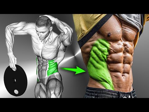Obliques V-Cut Abs Workout (10 Key Exercise)