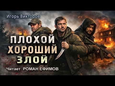 ПЛОХОЙ. ХОРОШИЙ. ЗЛОЙ (аудиокнига). ПОСТАПОКАЛИПСИС. Игорь Викторов. Читает Роман Ефимов.