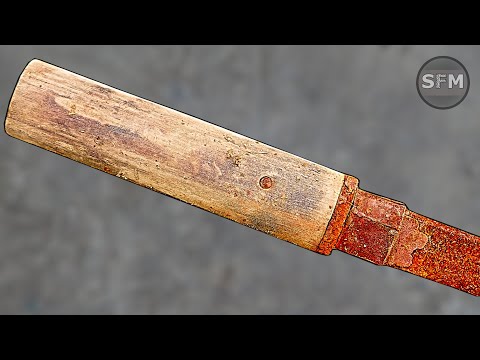 Restoration Antique Old Japanese Tanto Knife