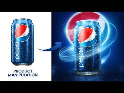 Pepsi Product Manipulation In Photoshop Tutorial