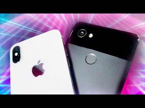 iPhone X vs Google Pixel 2!