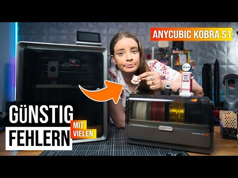 Anycubic Kobra S1 Combo   Günstiger CoreXY 3D Drucker mit Fehlern