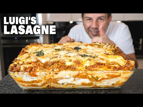 Das original LASAGNE REZEPT von Luigi