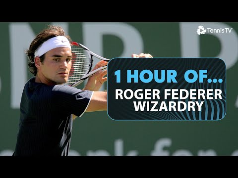 1 HOUR Of Roger Federer WIZARDRY! 🤩