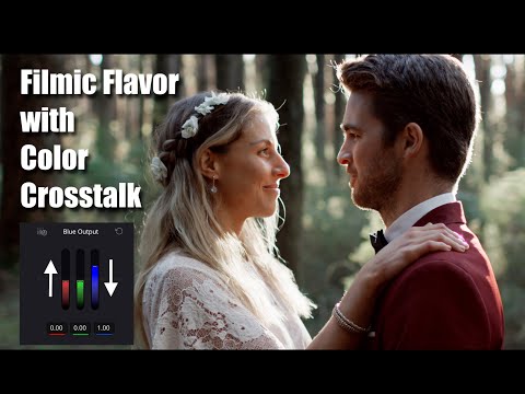 Add some filmic flavor with color crosstalk (DaVinci Resolve tutorial)