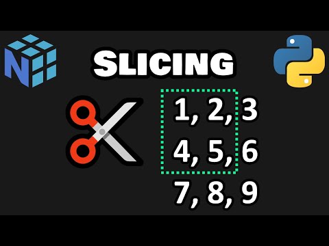 Slicing in NumPy is easy! ✂️