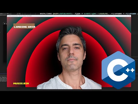 Multithreading/Concurrency with C++ Threads - Creating, and Communicating with Background Threads